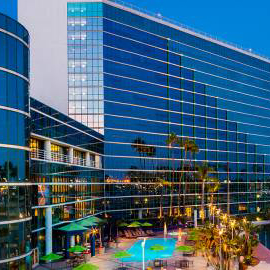 Exterior of the Hyatt Regency Long Beach hotel