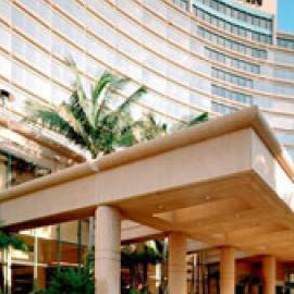 Exterior of the Westin Long Beach hotel