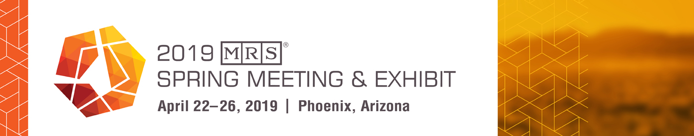 2019 MRS Spring Meeting & Exhibit